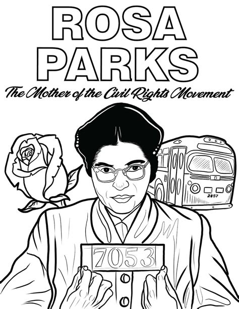 Rosa Parks Template